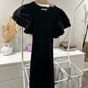 Zara black dress